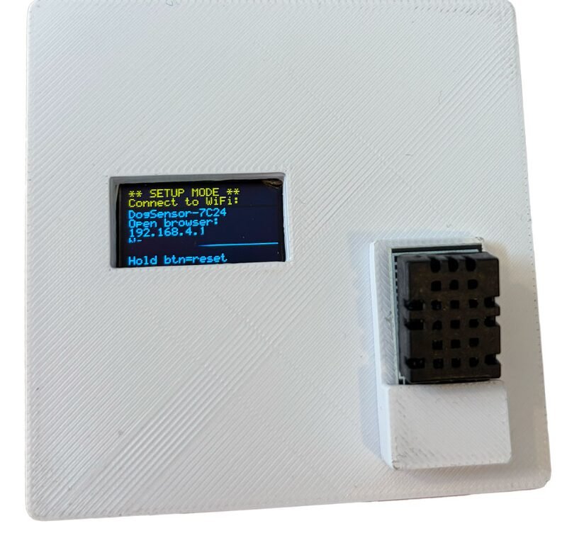 Kennel Care sensor, white